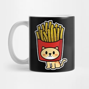 French Fries Cat Mug